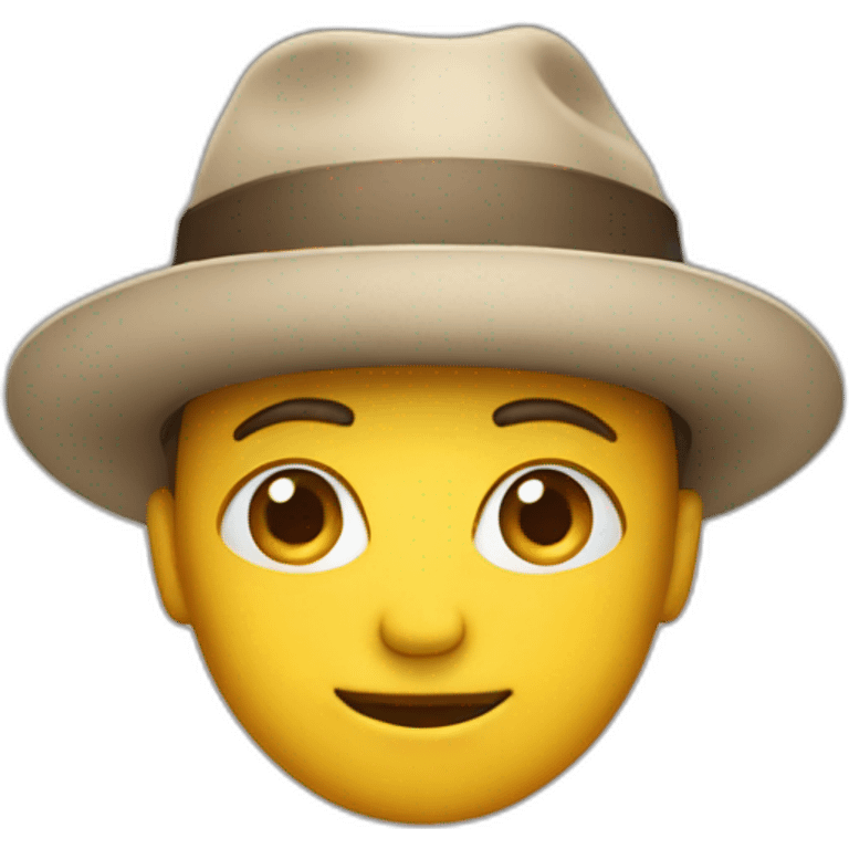 PERSON WITH HAT emoji