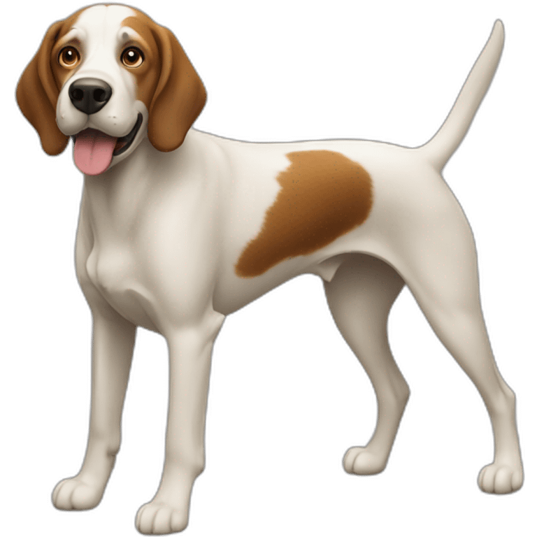  a hunting dog emoji