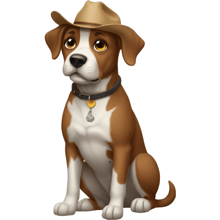 Country dog emoji