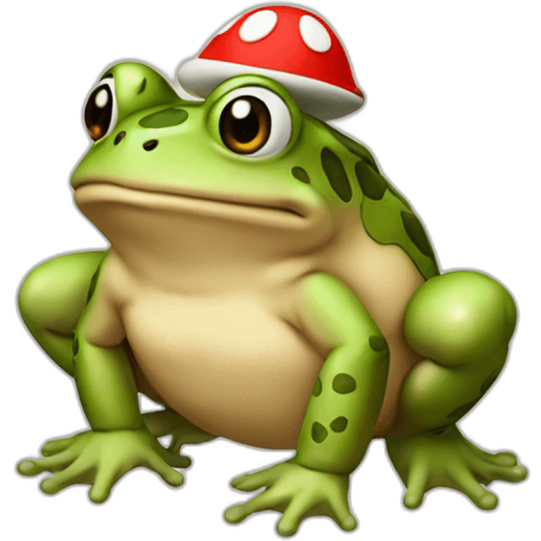 Toad Mario emoji