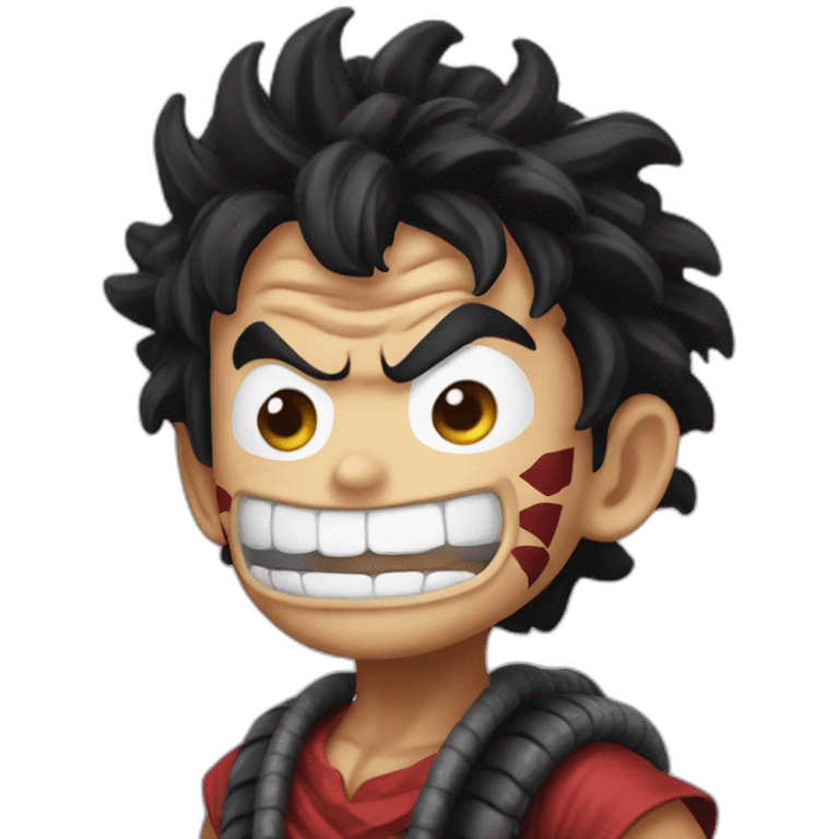 Luffy snake man emoji