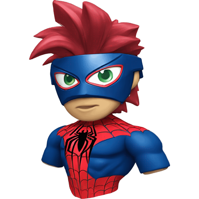 Beyblade spiderman model emoji