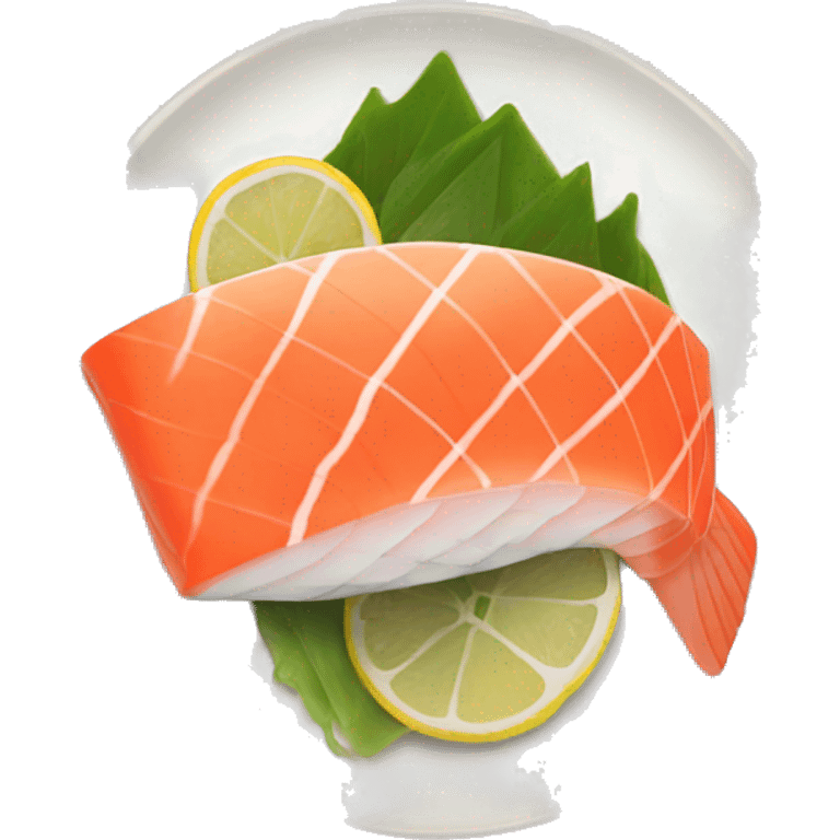 salmon sashimi emoji