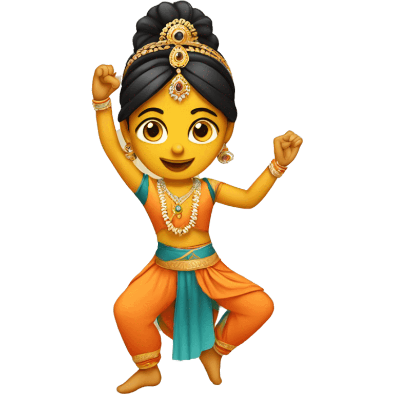 indian cassical dancer emoji