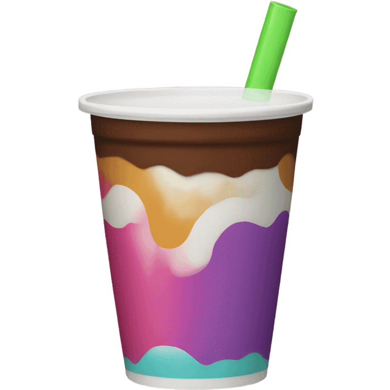 Slurpee cup emoji