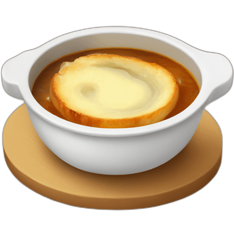 French onion soup emoji