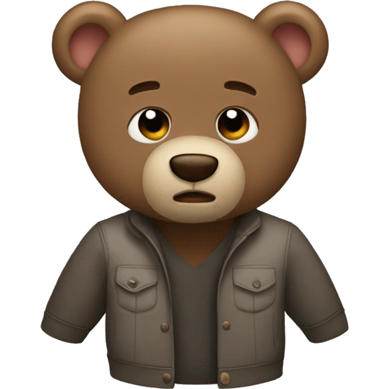 kanye west bear emoji