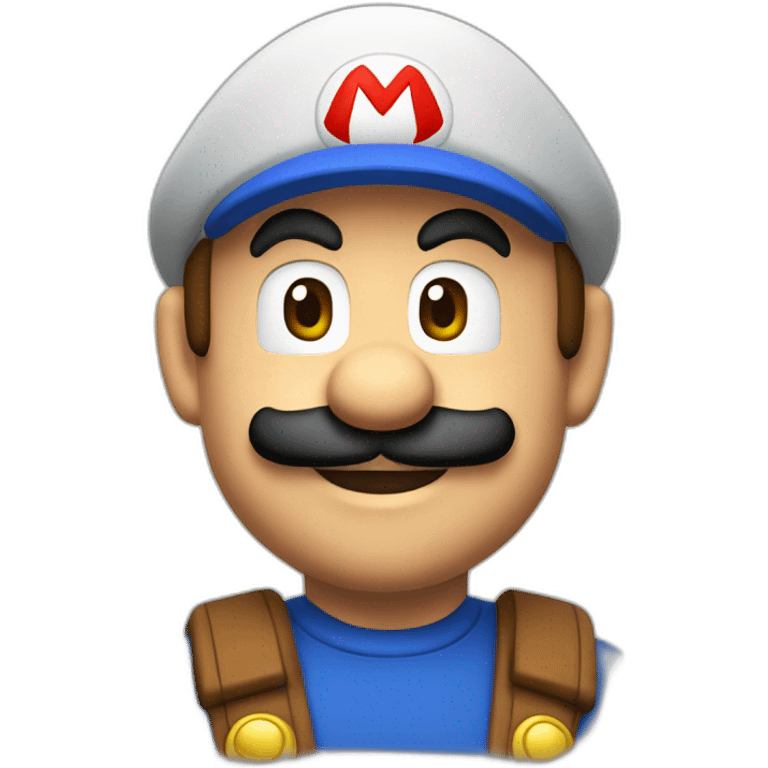 Mario qui sourit emoji