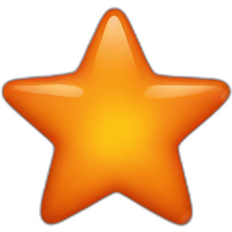 orange star emoji