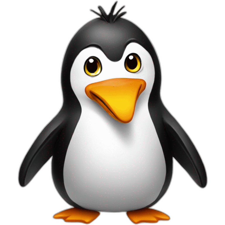 hiphop-penguin emoji