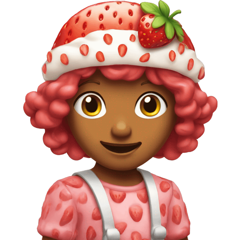 Strawberry shortcake  emoji