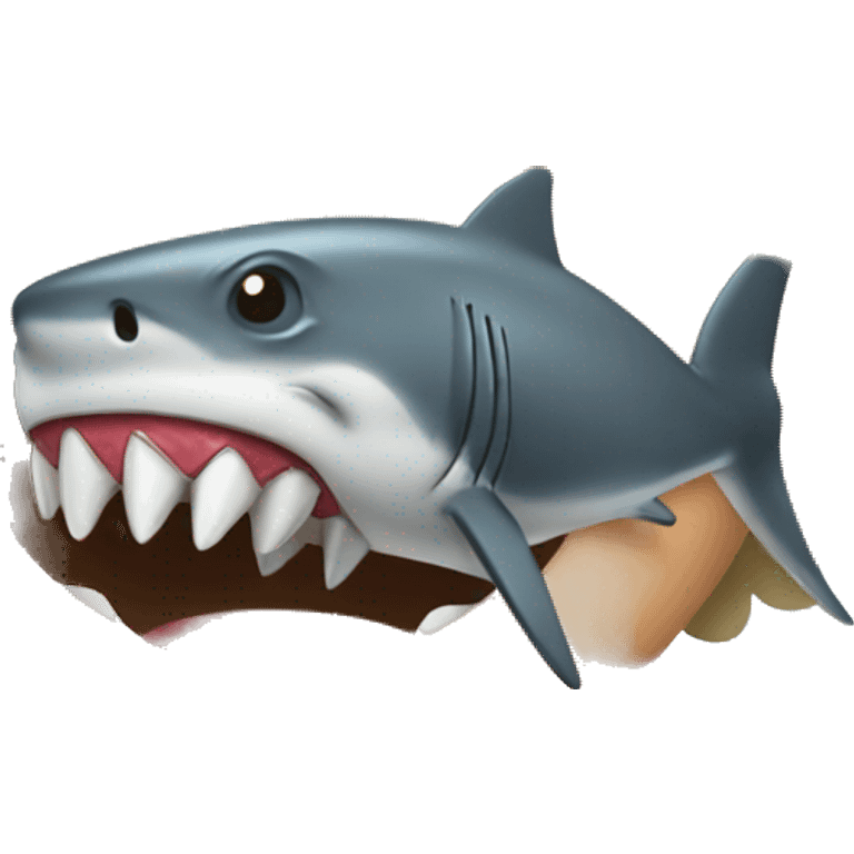 Sharky bite emoji