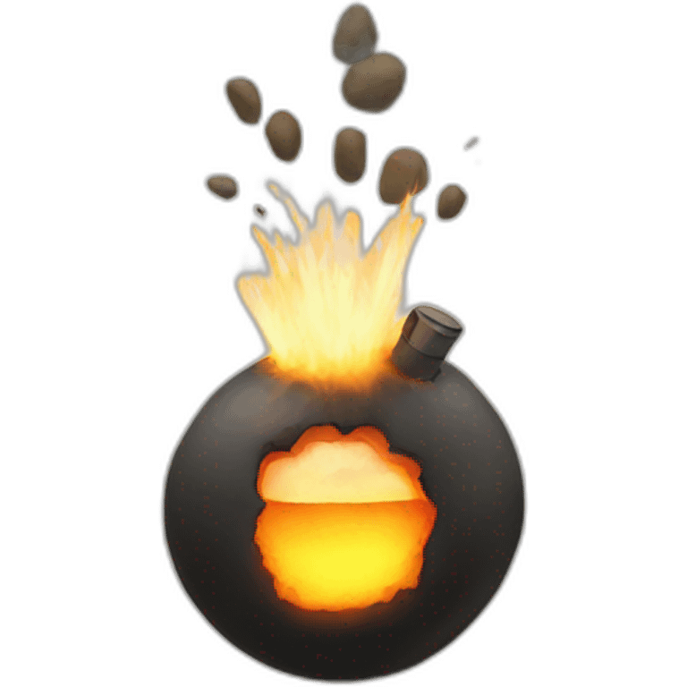 bomb explose emoji