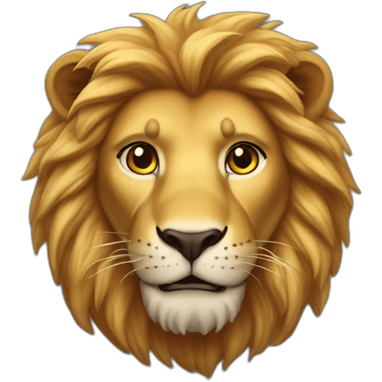 lion hero emoji