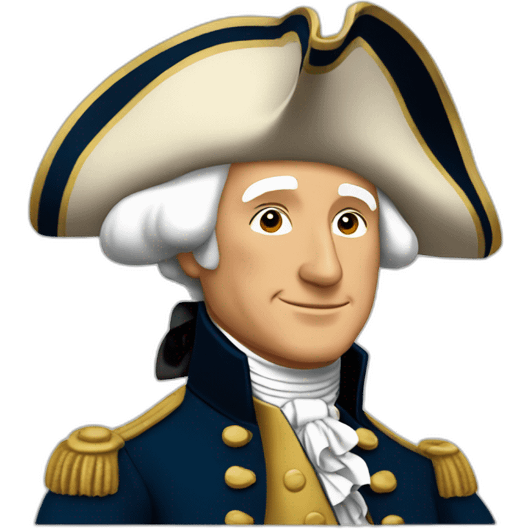 George washington emoji curtsy emoji