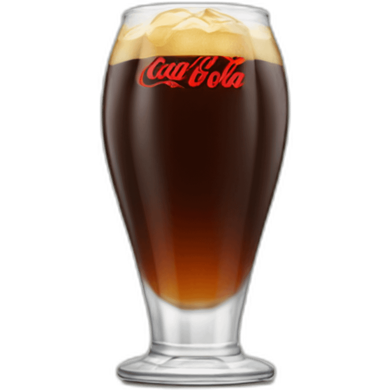 fernet con coca-cola vaso alto emoji