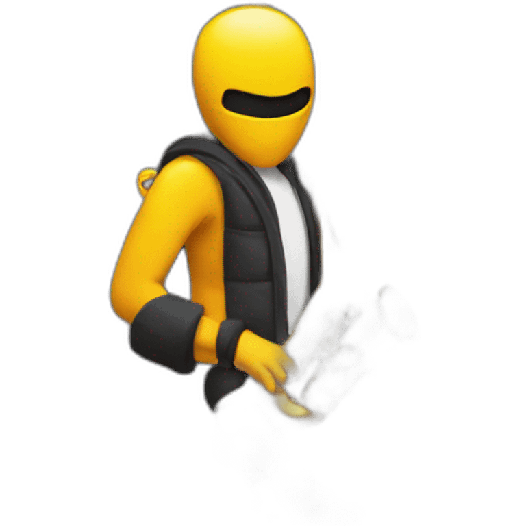 sax ninja emoji