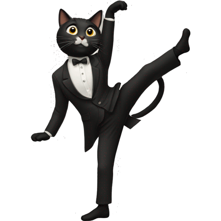 dance in the cat emoji