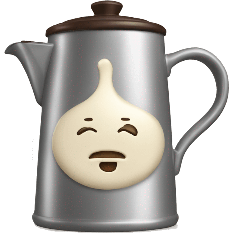 heavy cream in coffee pot emoji