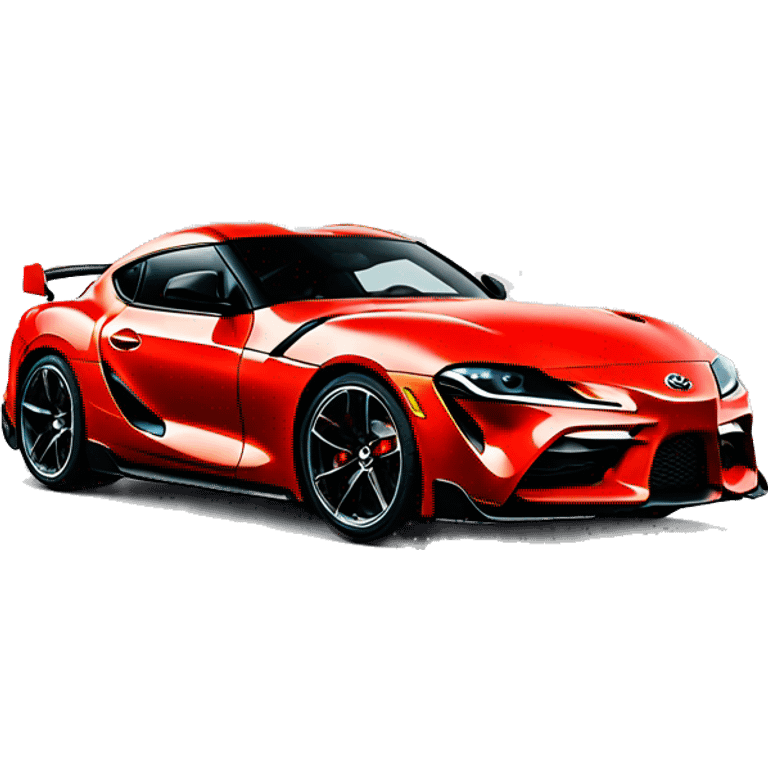 GR Toyota Supra emoji