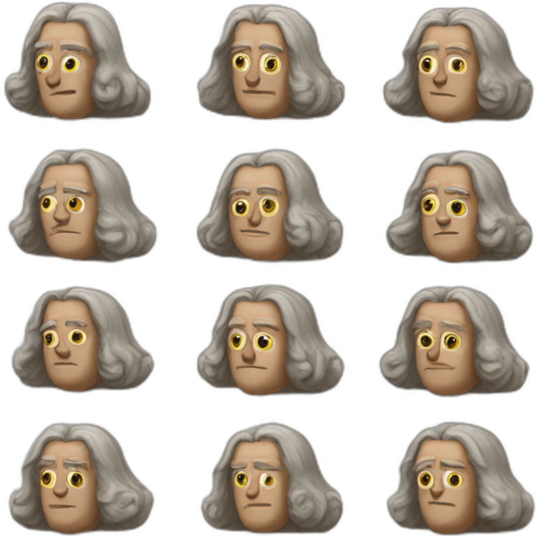 Sir Isaac Newton emoji