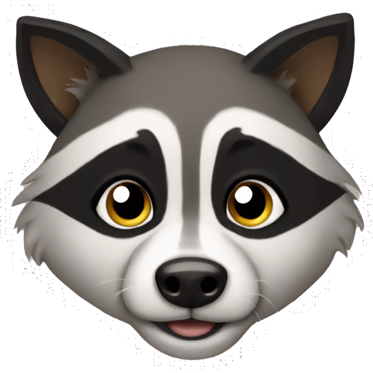 dog Raccoon emoji