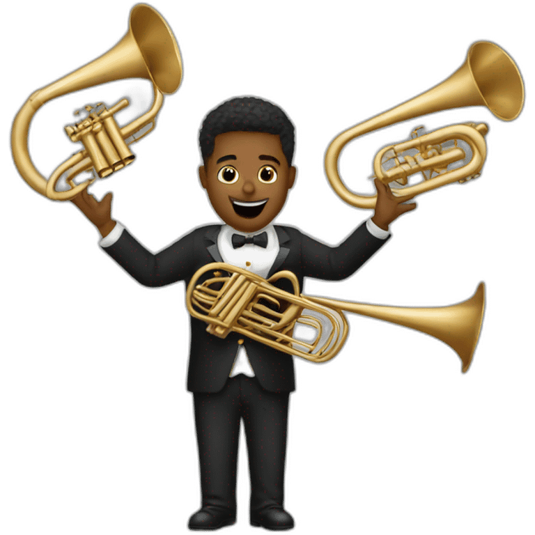 brass band emoji