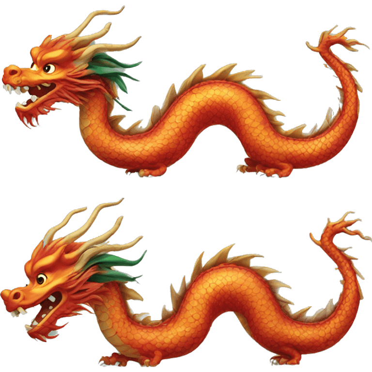 Chinese dragon emoji