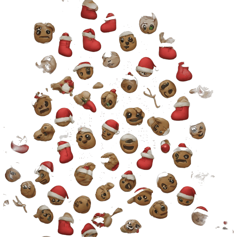 Christmas stitch emoji