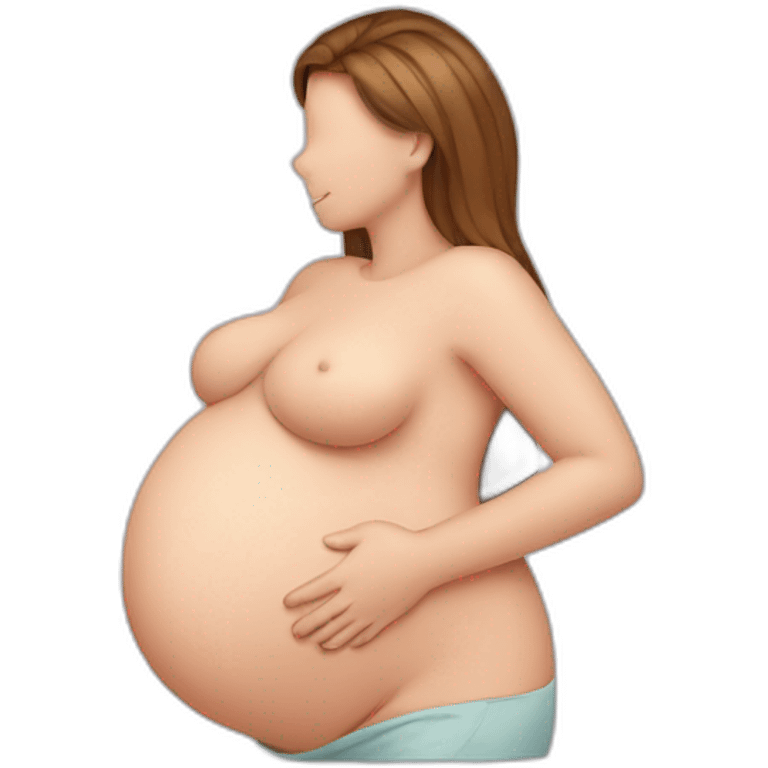 pregnant belly emoji