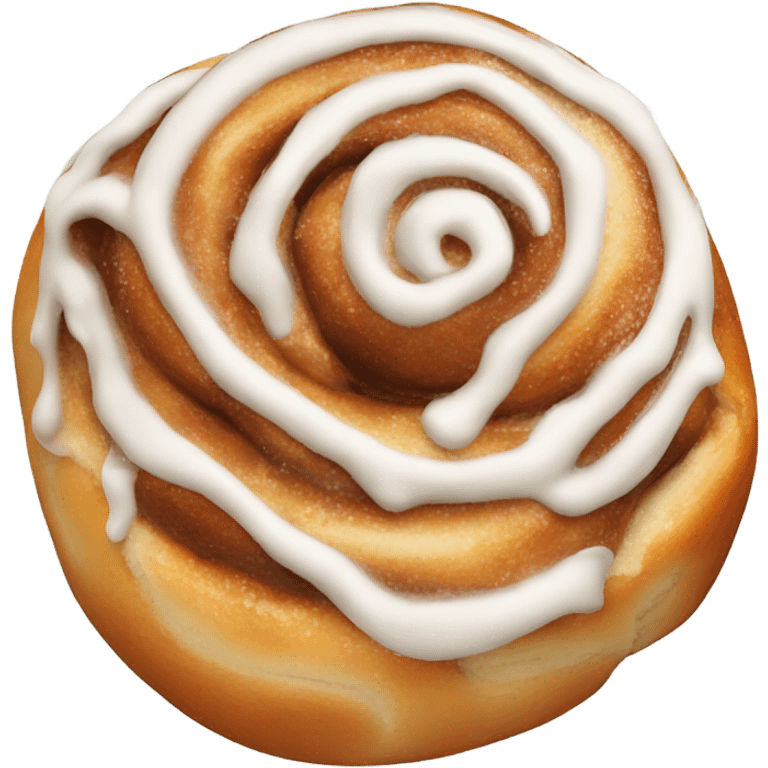 Icing cinnamon bun  emoji