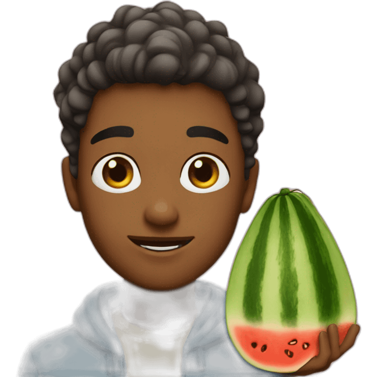 boy-with-watermelo emoji