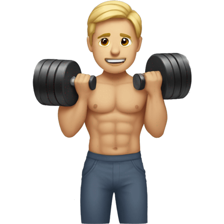 Dumbbell emoji emoji