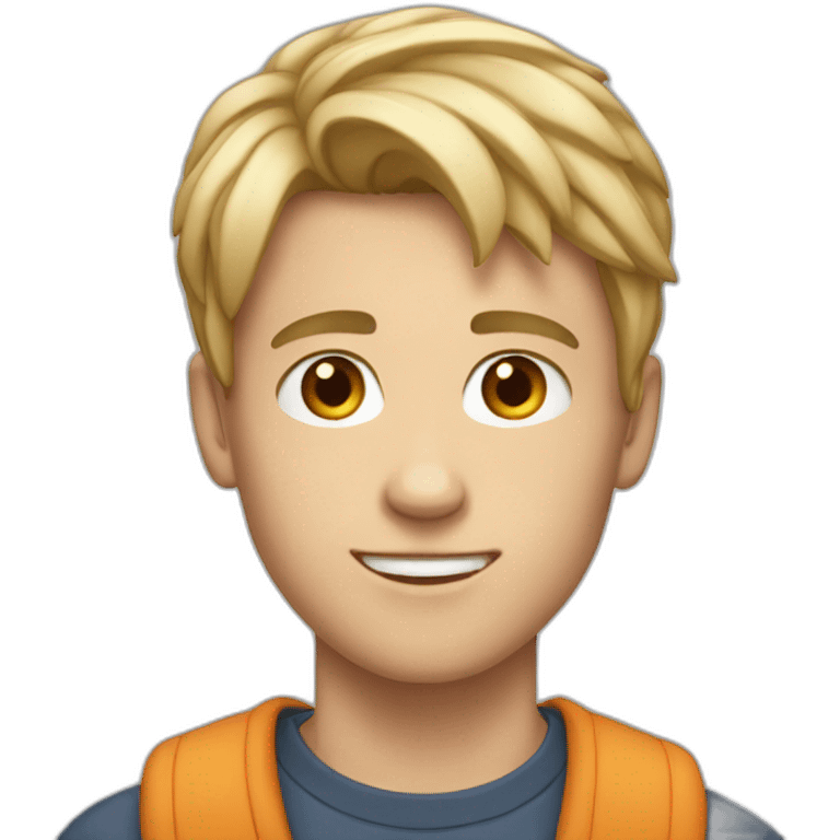 19 year old, white boy emoji