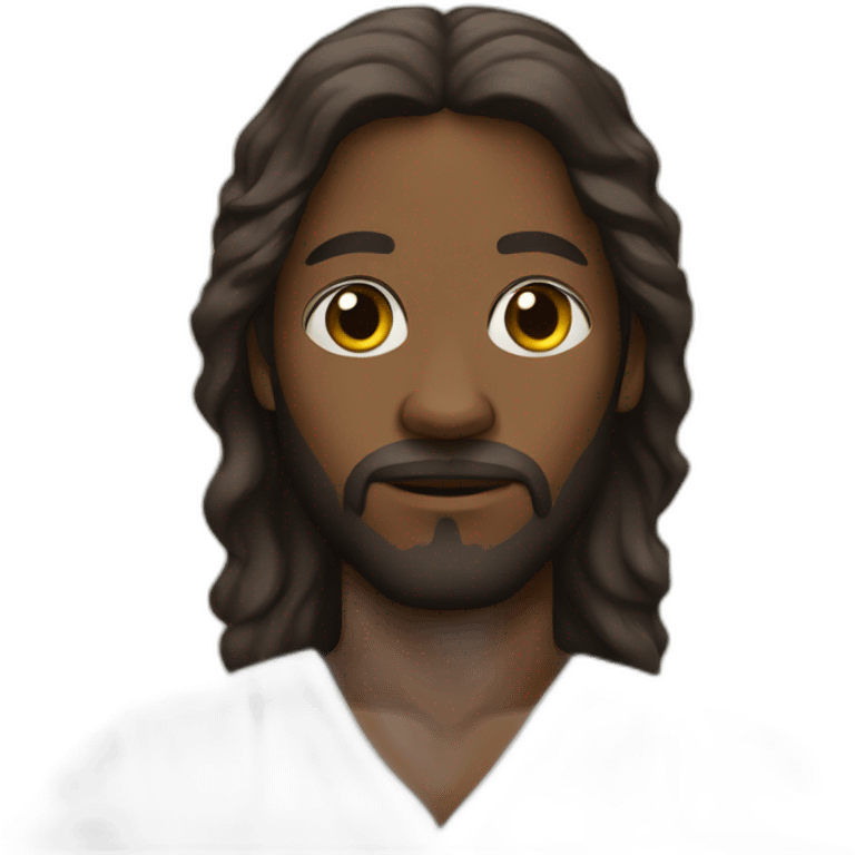 black jesus christ emoji