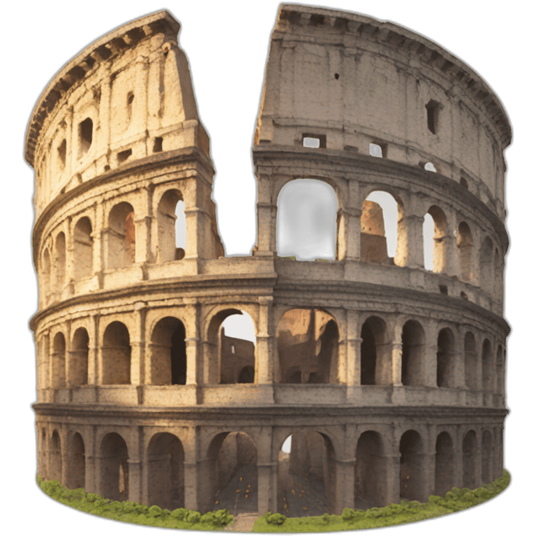 Coliseo romano emoji