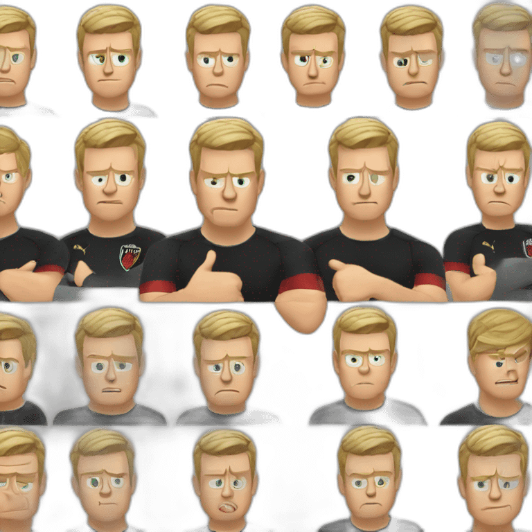 Eddie Howe thumbs down emoji