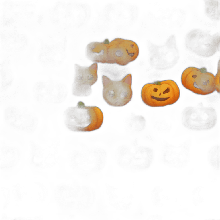 pumpkin cat emoji