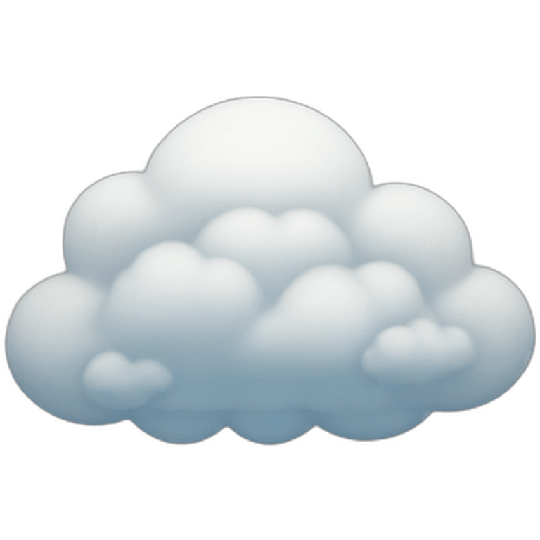 cloud computing emoji