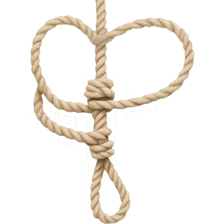 Rope around body emoji