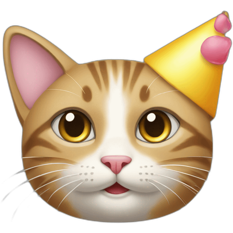 happy birthday fuuny cat emoji