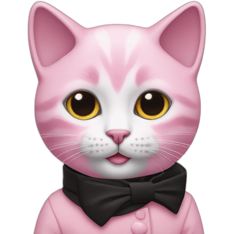 Dior猫pink emoji