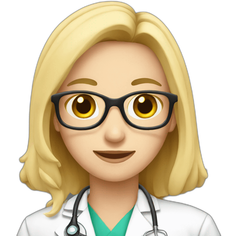 Medical students studying  emoji