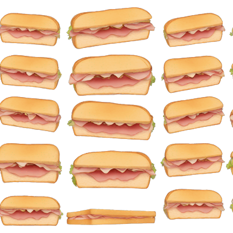 ham sandwich eyes emoji