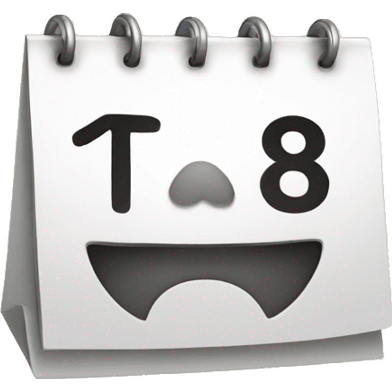 calendrier emoji