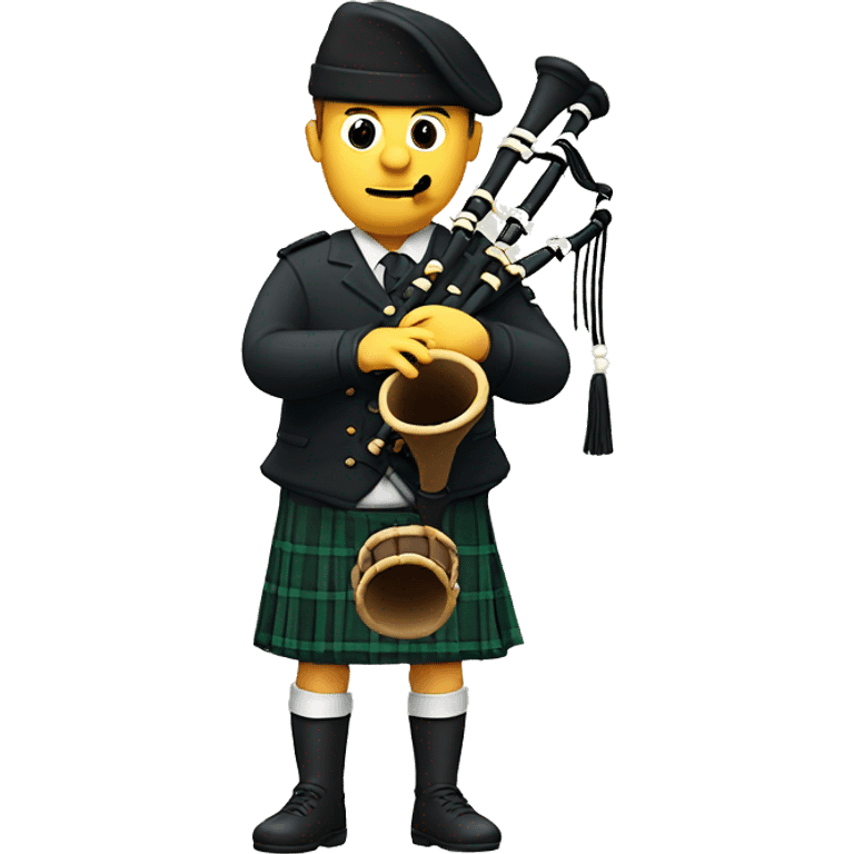 Man Playing bagpipe emoji