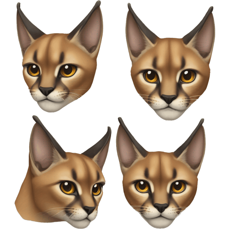 Caracal emoji