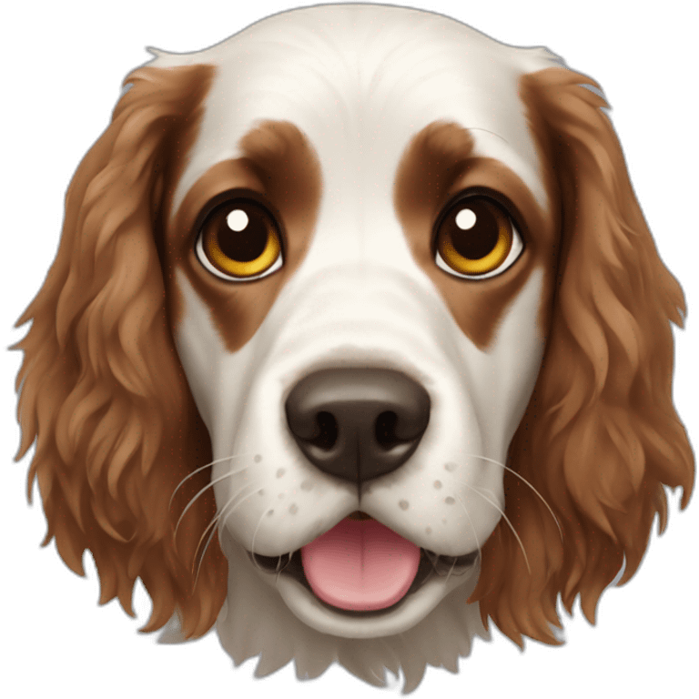 Spaniel-dog-happy emoji