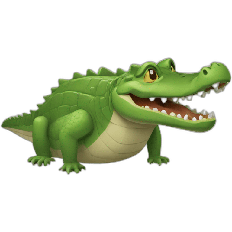 Crocodile conduit emoji