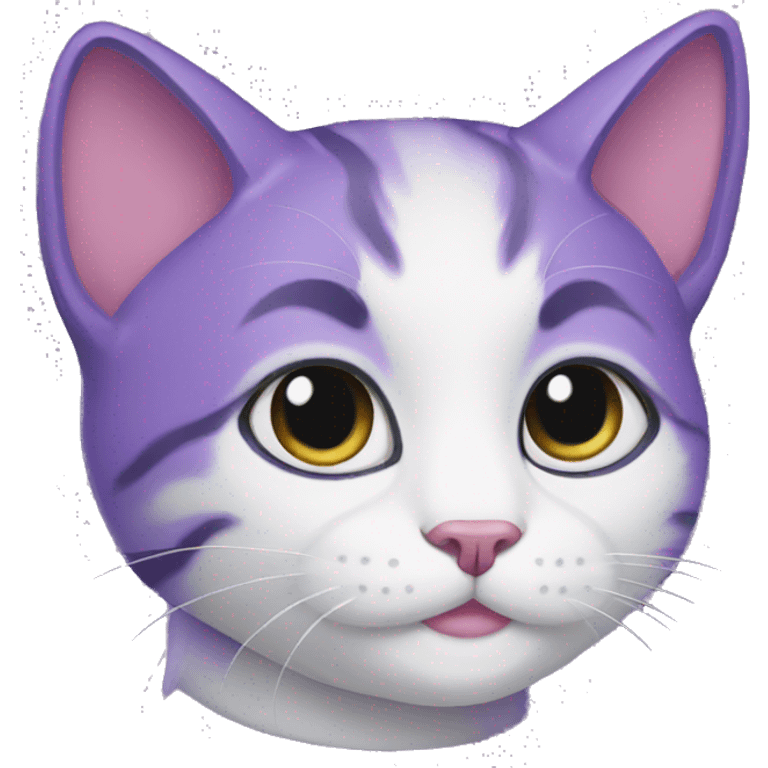 VIOLET CAT emoji